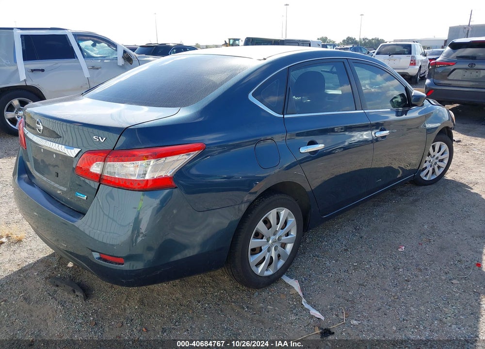 2013 NISSAN SENTRA SV VIN: 1N4AB7AP6DN907028