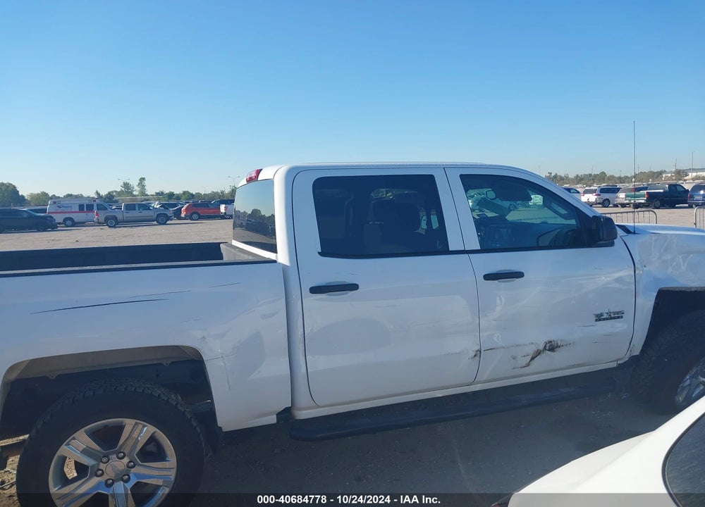 2018 CHEVROLET SILVERADO 1500 CUSTOM VIN: 3GCUKPEC6JG412797
