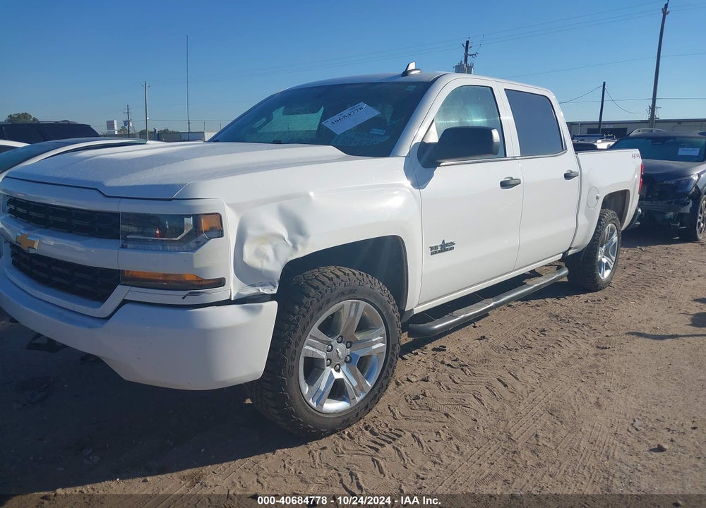 2018 CHEVROLET SILVERADO 1500 CUSTOM VIN: 3GCUKPEC6JG412797