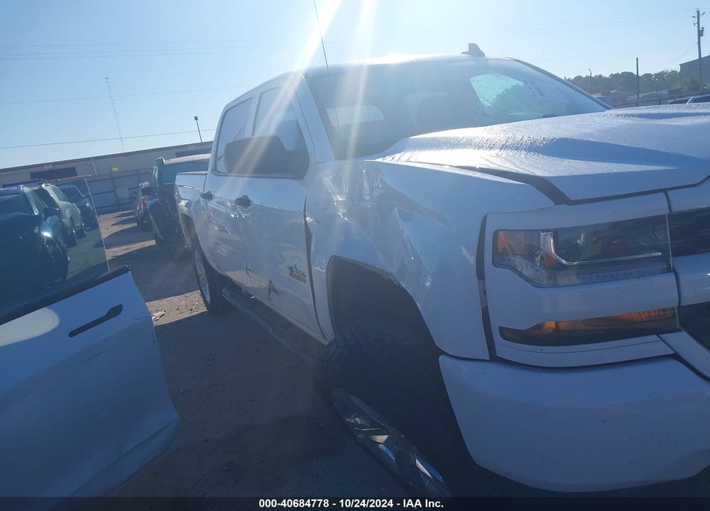 2018 CHEVROLET SILVERADO 1500 CUSTOM VIN: 3GCUKPEC6JG412797