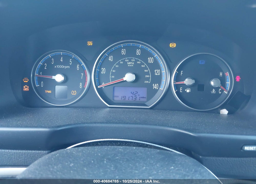 2008 HYUNDAI SANTA FE GLS VIN: 5NMSG73D98H183860