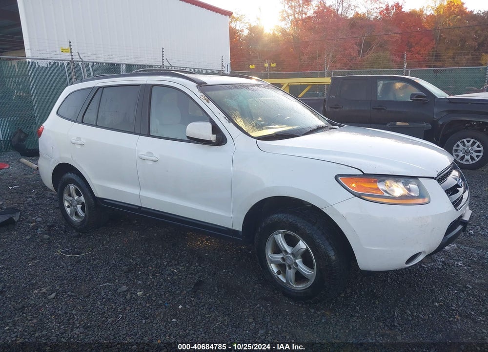 2008 HYUNDAI SANTA FE GLS VIN: 5NMSG73D98H183860