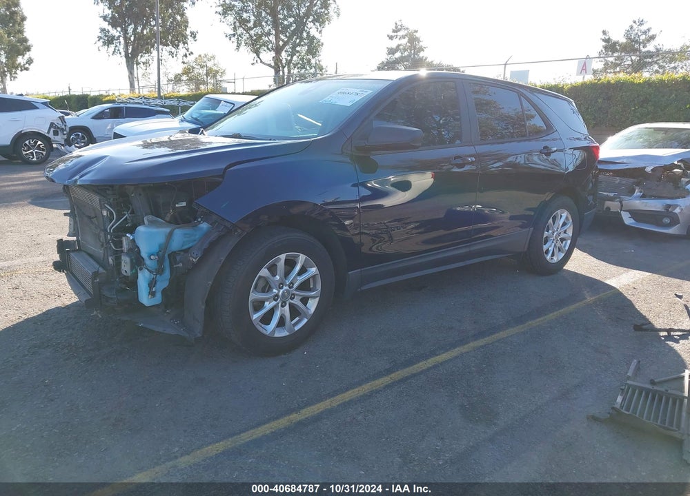 2020 CHEVROLET EQUINOX FWD LS VIN: 3GNAXHEV9LS527266