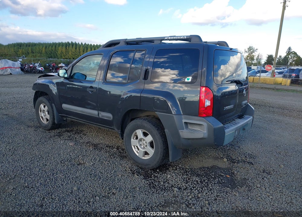 2006 NISSAN XTERRA S VIN: 5N1AN08W76C524599