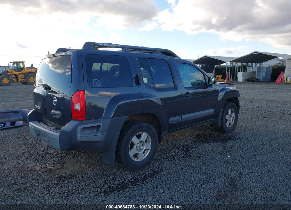 2006 NISSAN XTERRA S VIN: 5N1AN08W76C524599