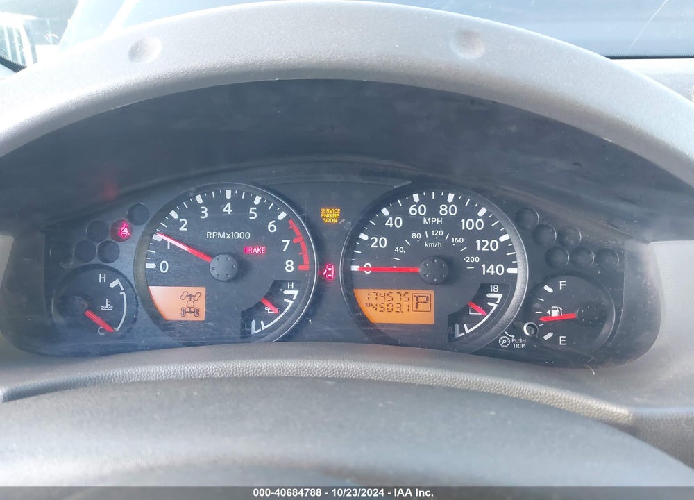 2006 NISSAN XTERRA S VIN: 5N1AN08W76C524599
