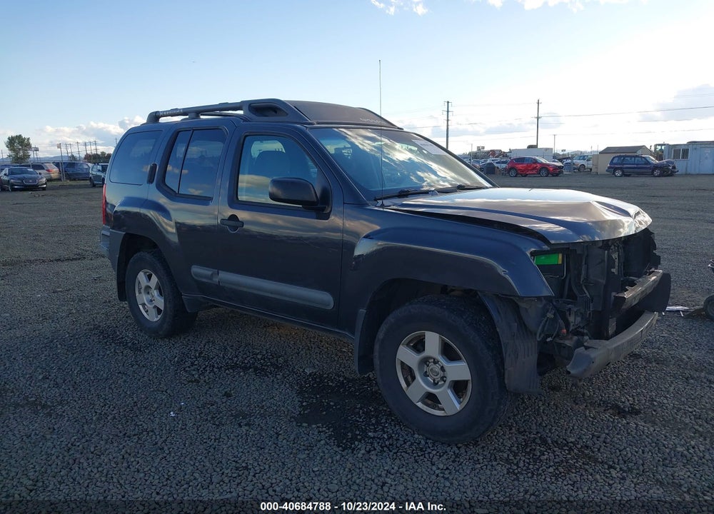2006 NISSAN XTERRA S VIN: 5N1AN08W76C524599