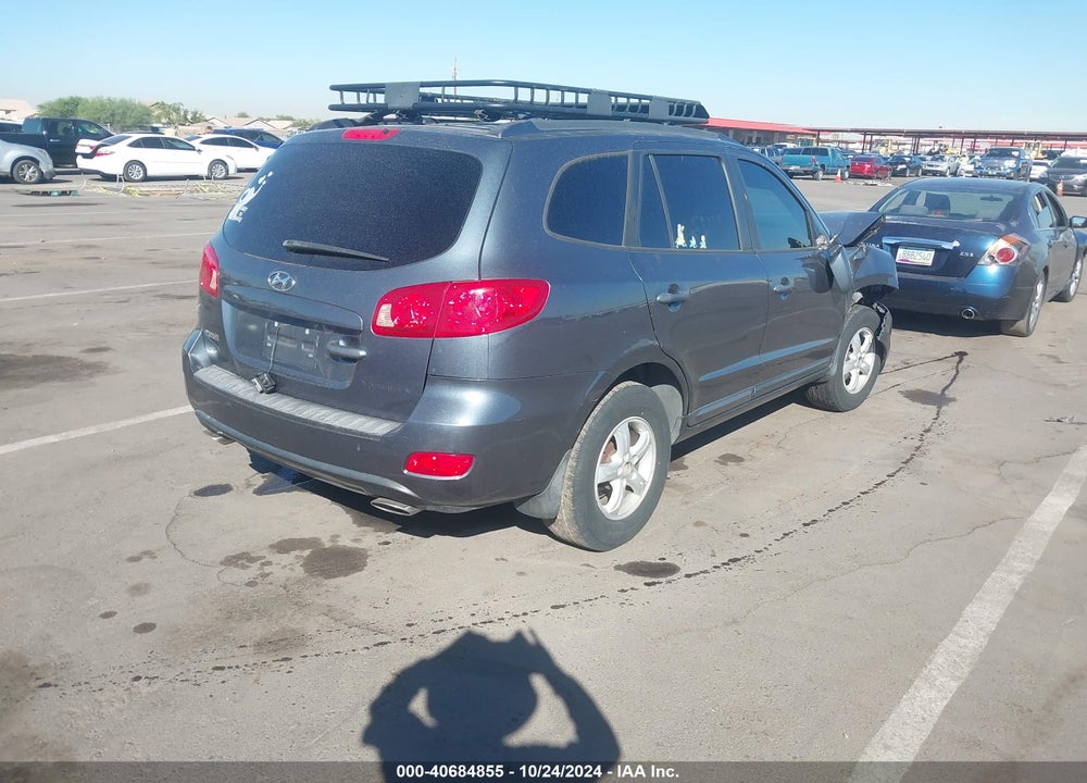 2007 HYUNDAI SANTA FE GLS VIN: 5NMSG13D67H120002