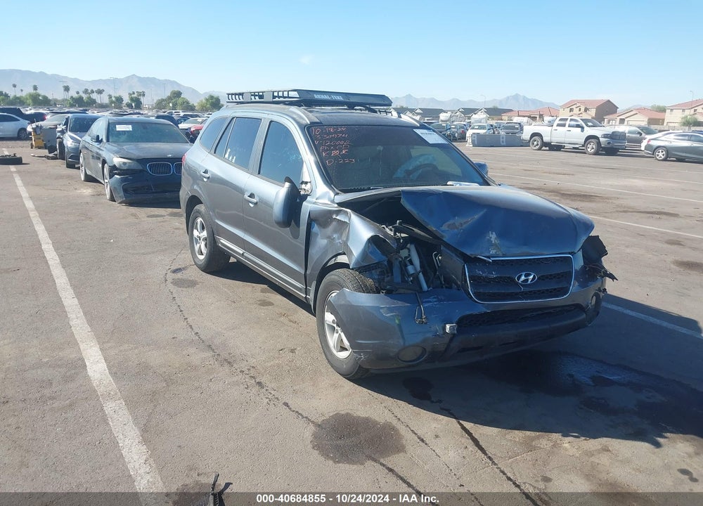 2007 HYUNDAI SANTA FE GLS VIN: 5NMSG13D67H120002