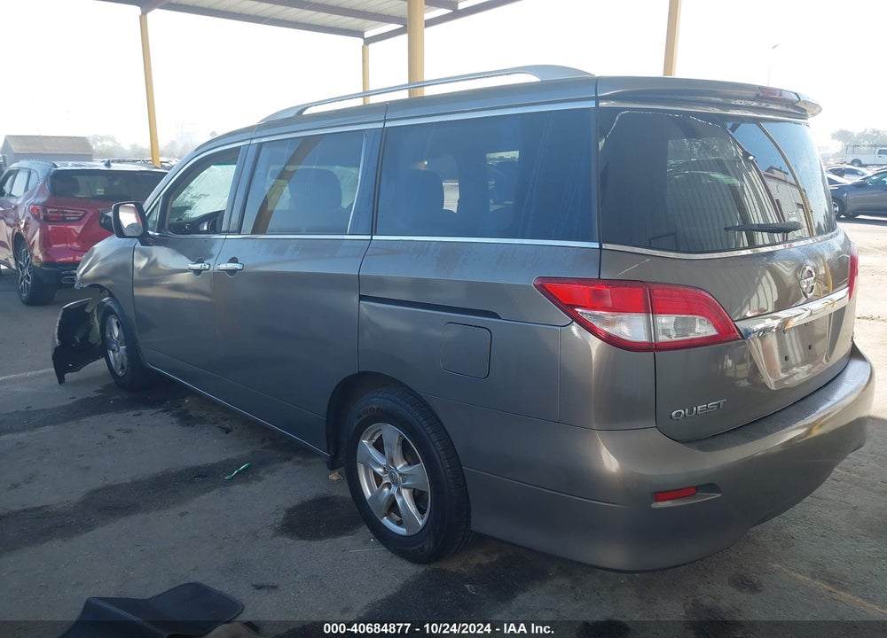 2016 NISSAN QUEST PLATINUM/S/SL/SV VIN: JN8AE2KP3G9156068