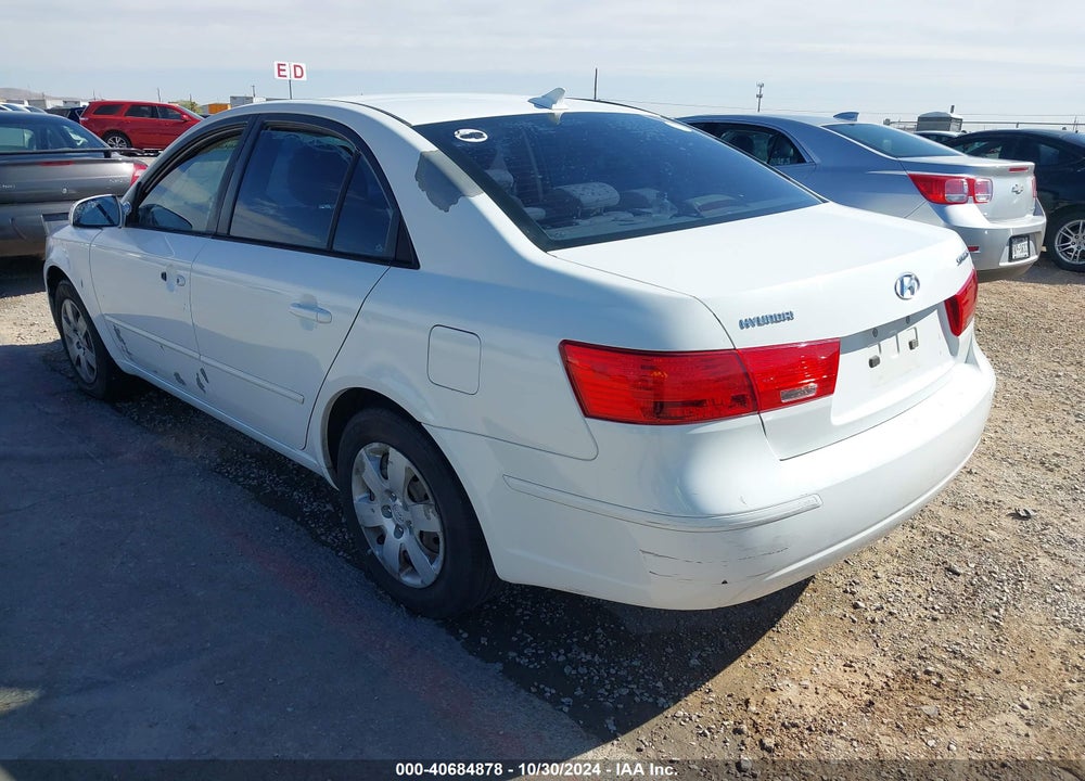 2010 HYUNDAI SONATA GLS VIN: 5NPET4AC9AH646879
