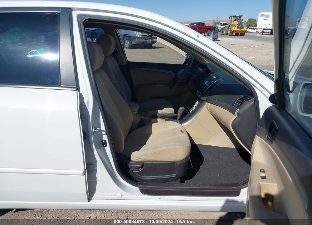 2010 HYUNDAI SONATA GLS VIN: 5NPET4AC9AH646879