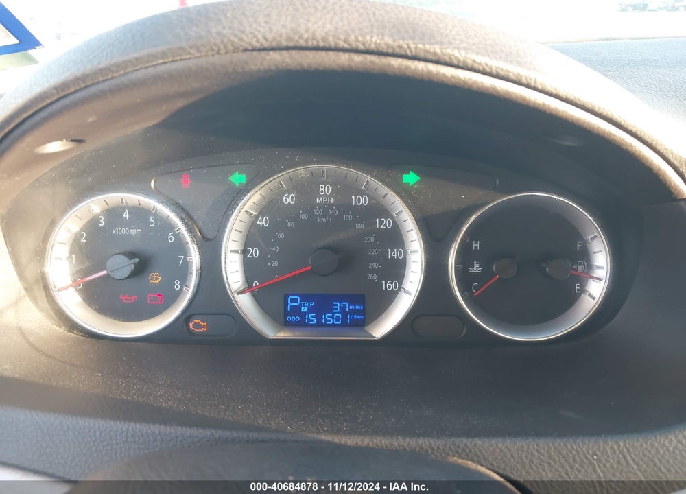 2010 HYUNDAI SONATA GLS VIN: 5NPET4AC9AH646879