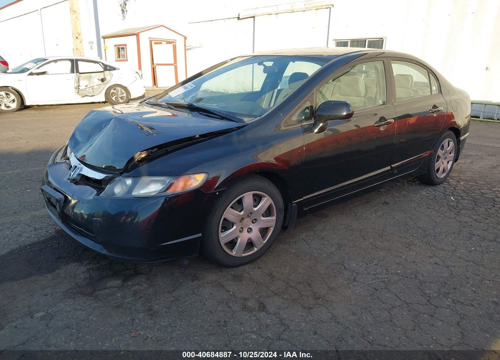 2008 HONDA CIVIC LX VIN: 1HGFA16568L029529