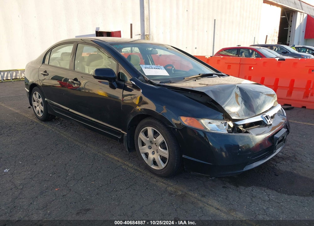 2008 HONDA CIVIC LX VIN: 1HGFA16568L029529