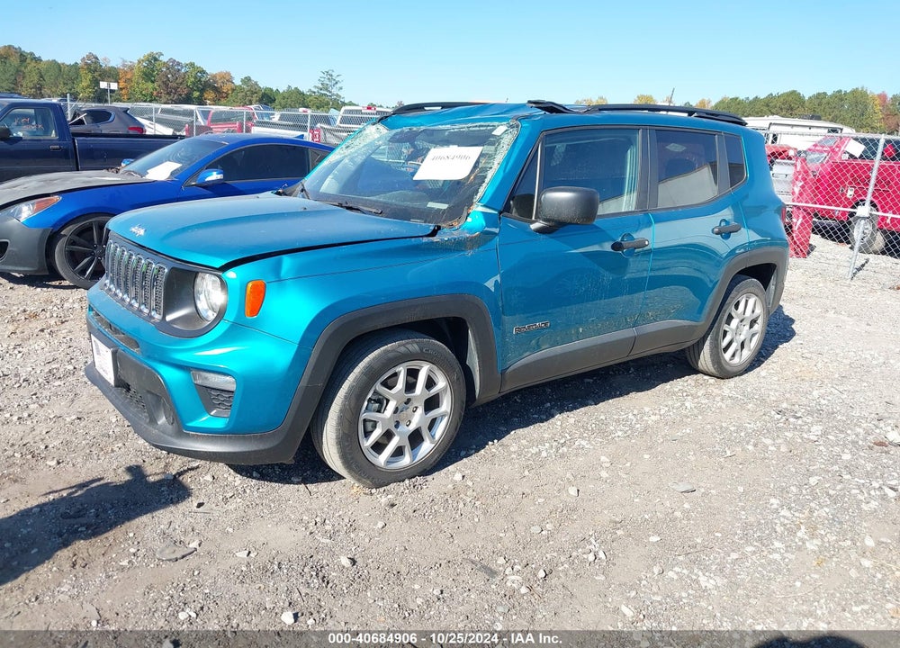 2021 JEEP RENEGADE SPORT FWD VIN: ZACNJCAB7MPM16581