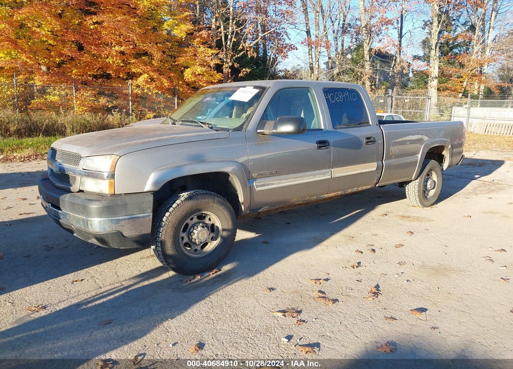 2003 CHEVROLET SILVERADO 2500HD LS VIN: 1GCHK23U73F227582