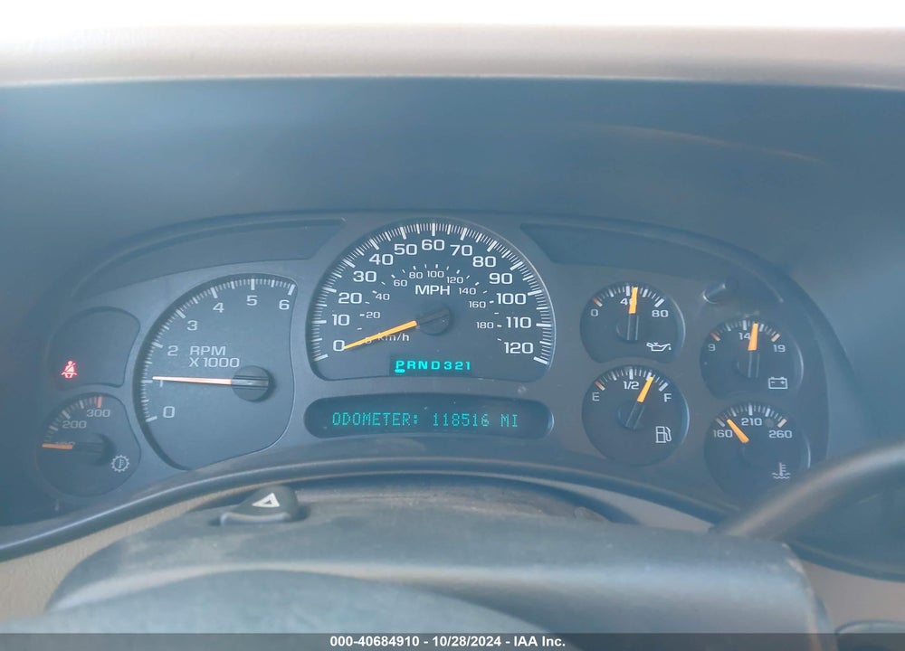 2003 CHEVROLET SILVERADO 2500HD LS VIN: 1GCHK23U73F227582