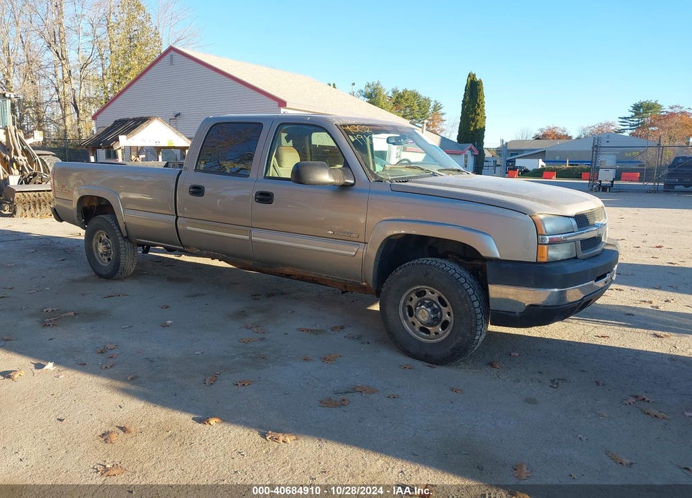 2003 CHEVROLET SILVERADO 2500HD LS VIN: 1GCHK23U73F227582