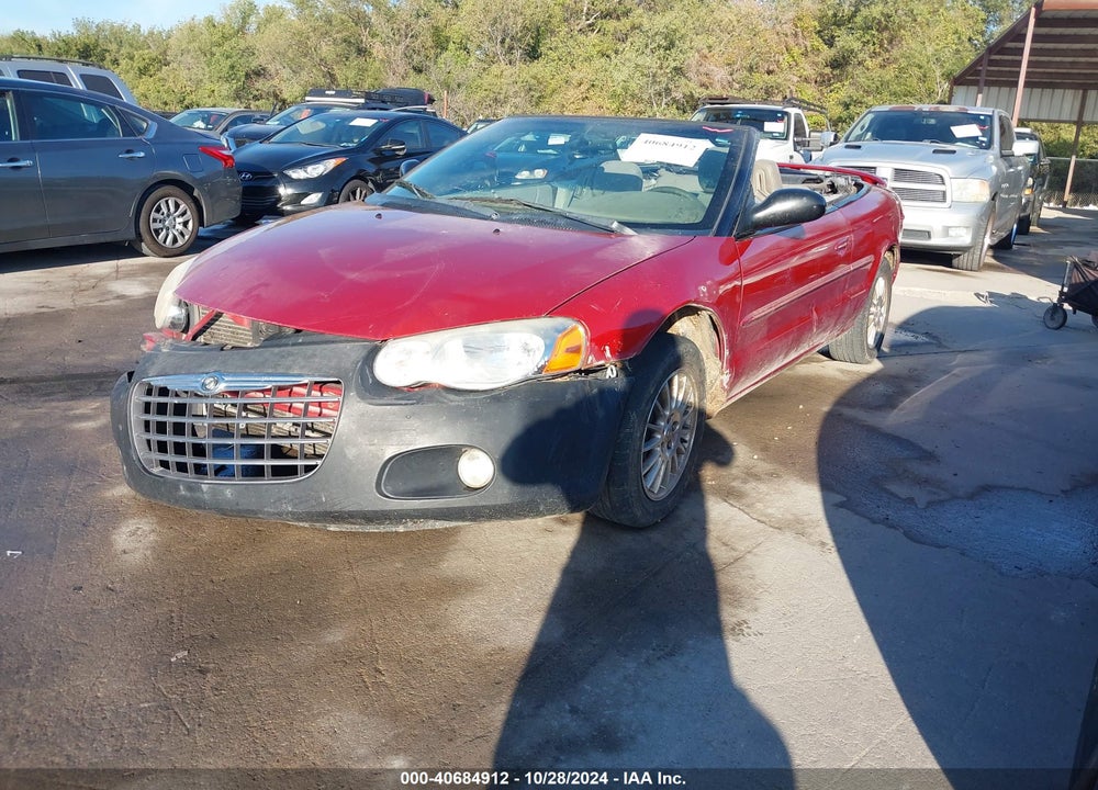 2006 CHRYSLER SEBRING TOURING VIN: 1C3EL55R06N135920