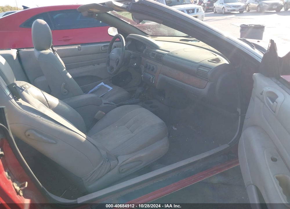 2006 CHRYSLER SEBRING TOURING VIN: 1C3EL55R06N135920