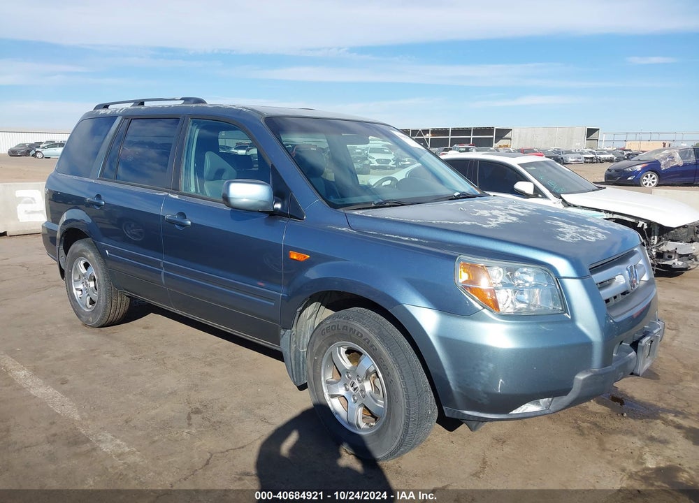 2006 HONDA PILOT EX-L VIN: 5FNYF28796B030171