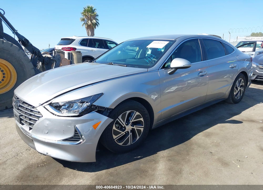 2021 HYUNDAI SONATA BLUE VIN: KMHL24JJ3MA028134