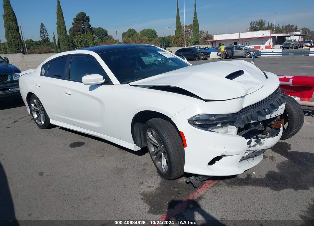 2020 DODGE CHARGER GT RWD VIN: 2C3CDXHG0LH238687