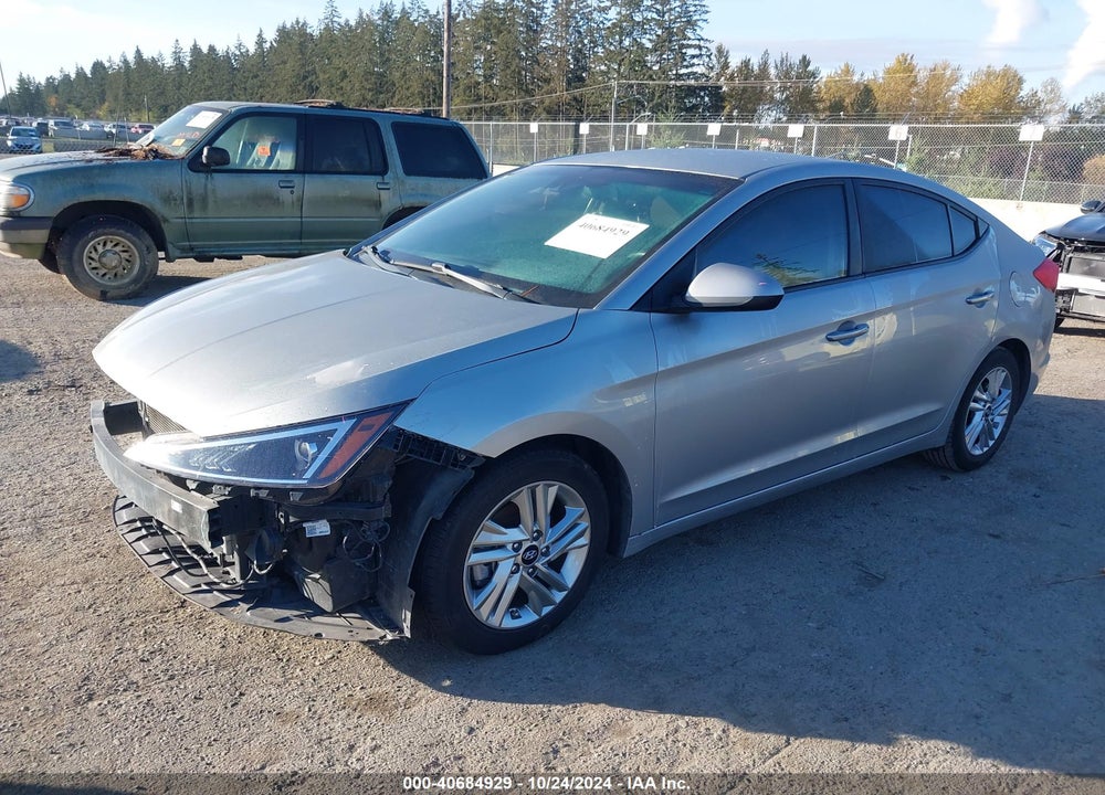 2020 HYUNDAI ELANTRA SEL VIN: 5NPD84LF5LH596540