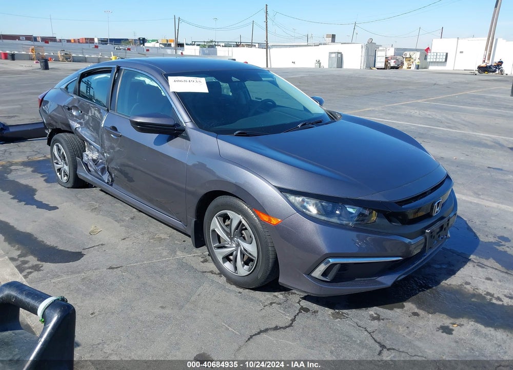 2020 HONDA CIVIC LX VIN: 2HGFC2F65LH512573