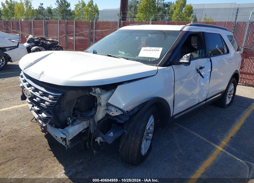 2017 FORD EXPLORER XLT VIN: 1FM5K7D83HGC85431