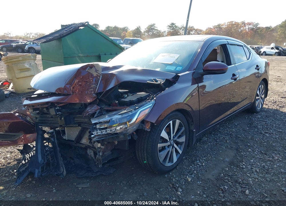 2020 NISSAN SENTRA SV XTRONIC CVT VIN: 3N1AB8CV5LY252361