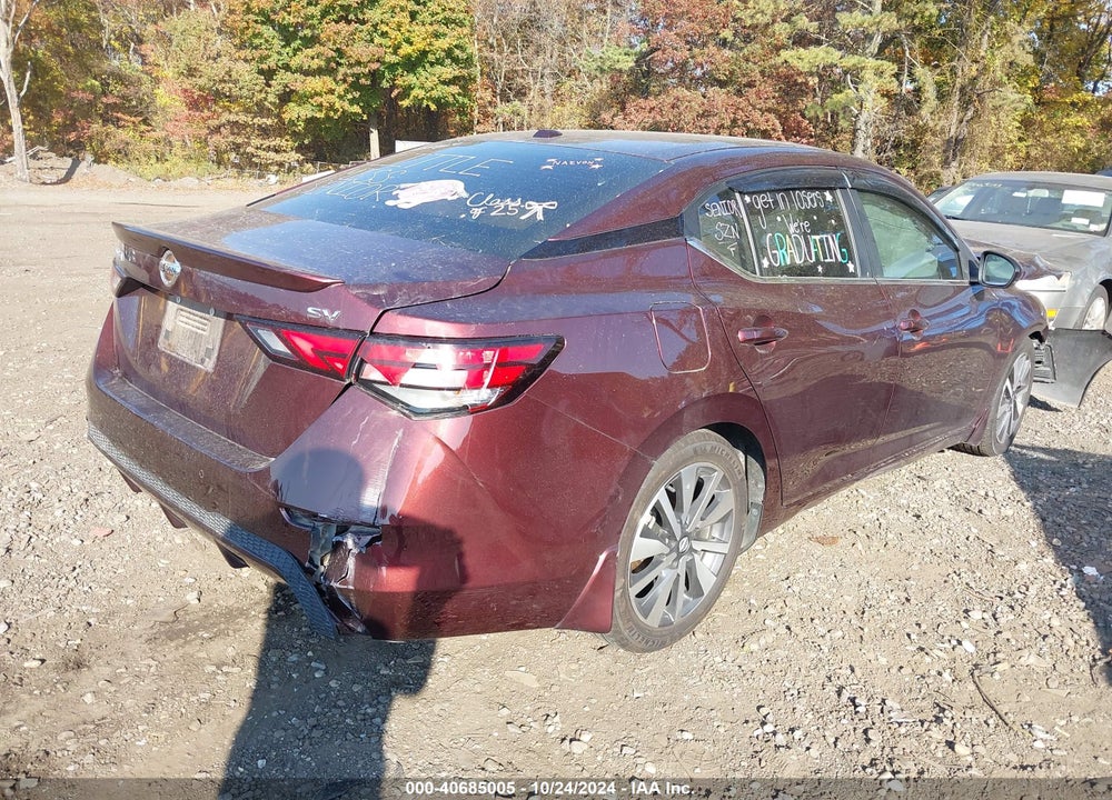 2020 NISSAN SENTRA SV XTRONIC CVT VIN: 3N1AB8CV5LY252361