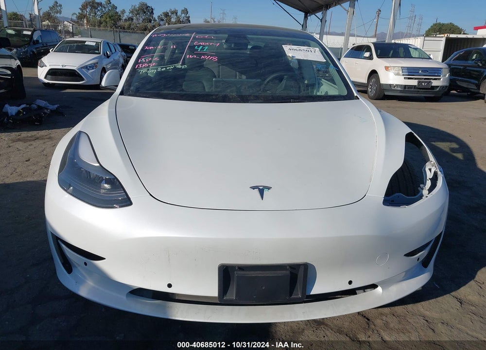2022 TESLA MODEL 3 REAR-WHEEL DRIVE VIN: 5YJ3E1EA4NF104389