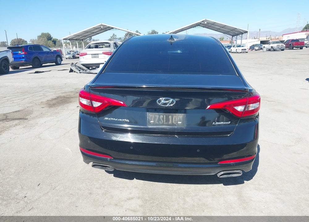 2017 HYUNDAI SONATA LIMITED VIN: 5NPE34AF5HH595224