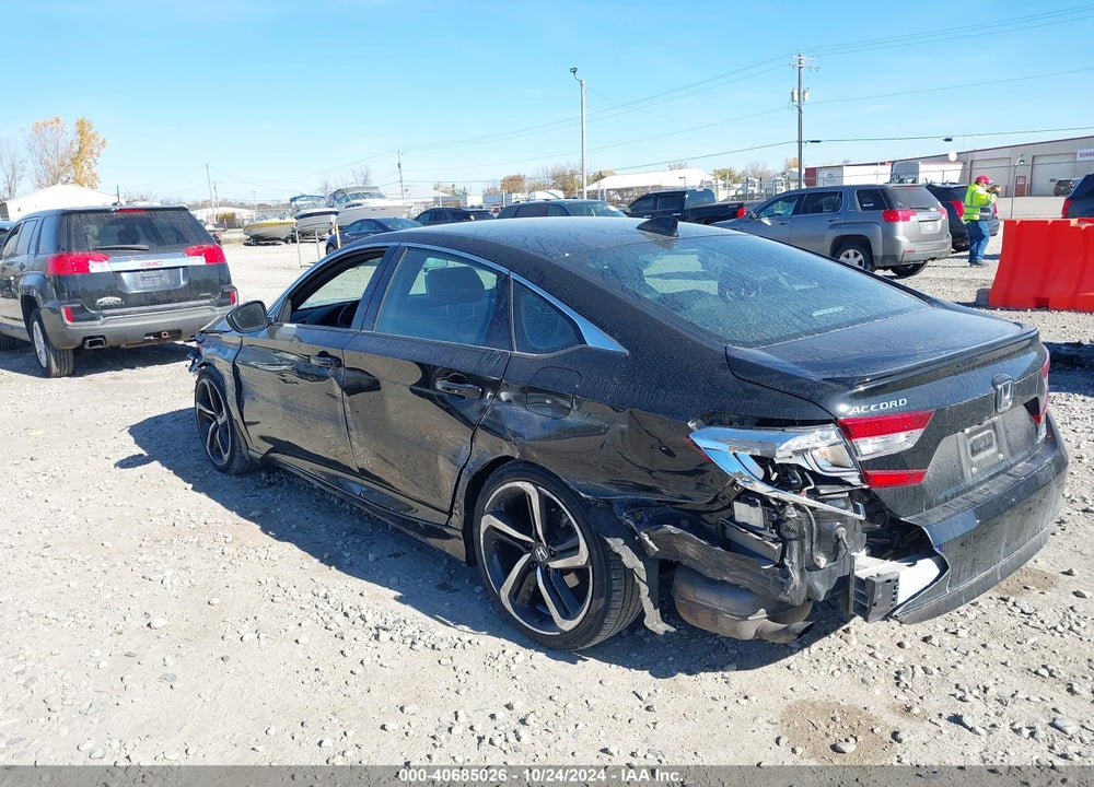 2022 HONDA ACCORD SPORT 2.0T VIN: 1HGCV2F36NA017318