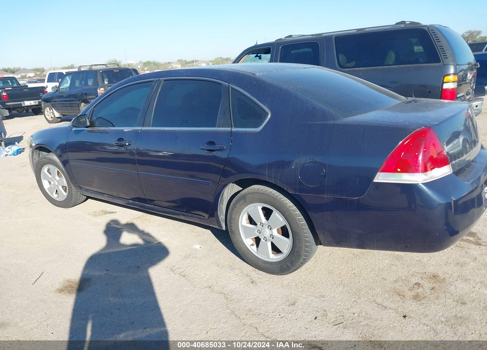 2007 CHEVROLET IMPALA LT VIN: 2G1WT58K679216545