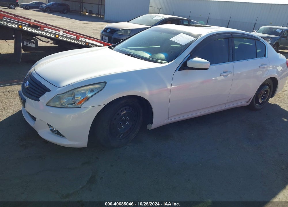 2011 INFINITI G25 JOURNEY VIN: JN1DV6AP5BM602036