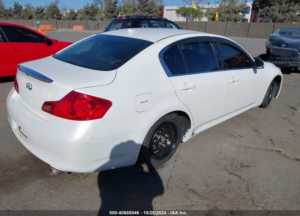 2011 INFINITI G25 JOURNEY VIN: JN1DV6AP5BM602036