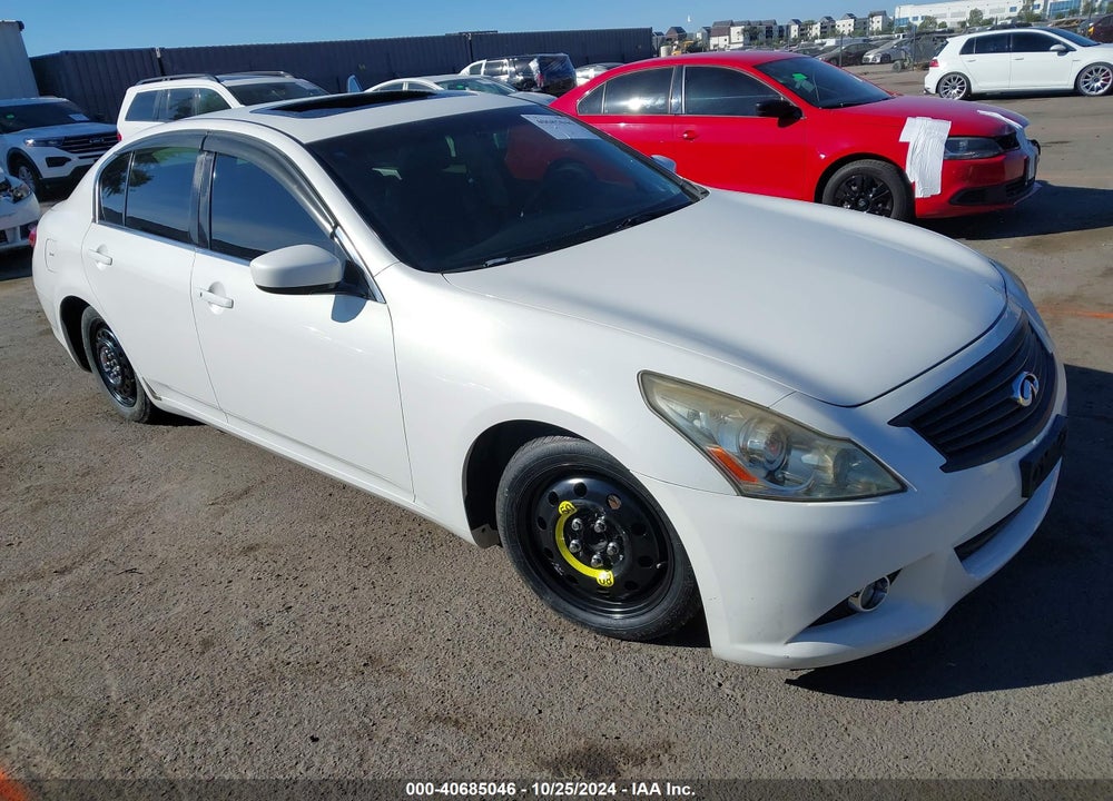 2011 INFINITI G25 JOURNEY VIN: JN1DV6AP5BM602036
