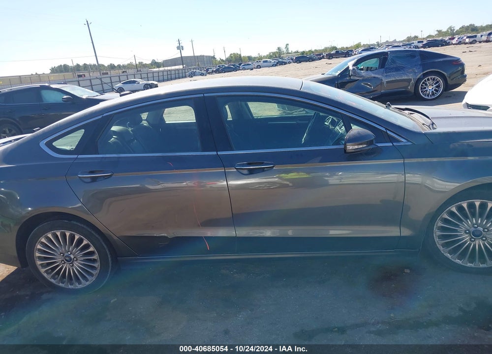 2016 FORD FUSION TITANIUM VIN: 3FA6P0K97GR207387