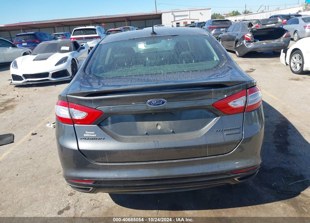 2016 FORD FUSION TITANIUM VIN: 3FA6P0K97GR207387