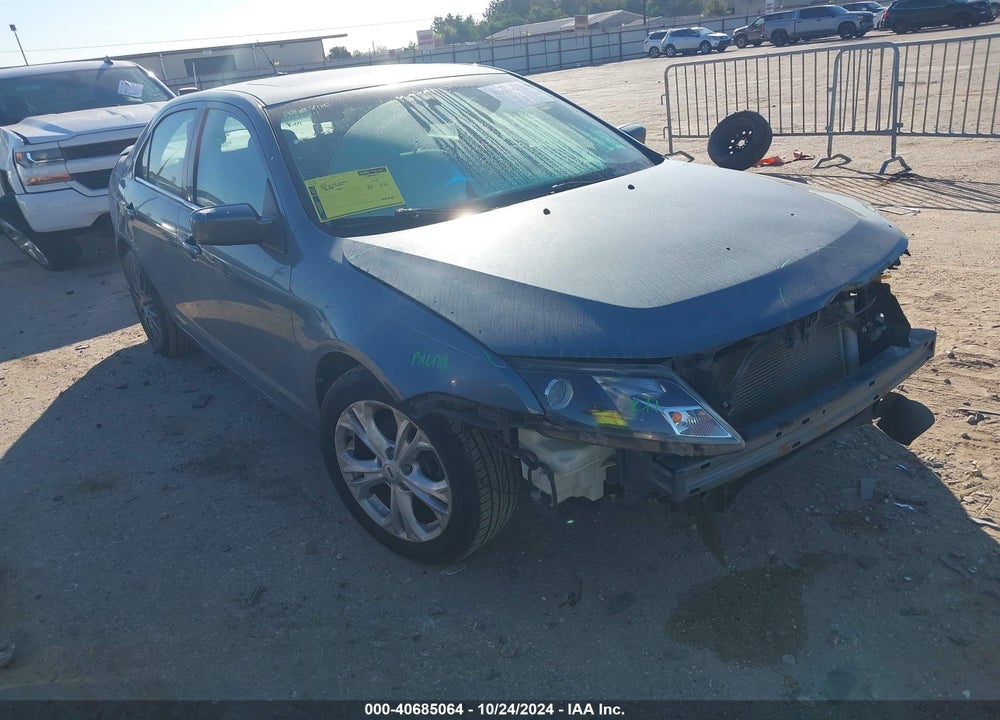 2012 FORD FUSION SE VIN: 3FAHP0HA7CR428962