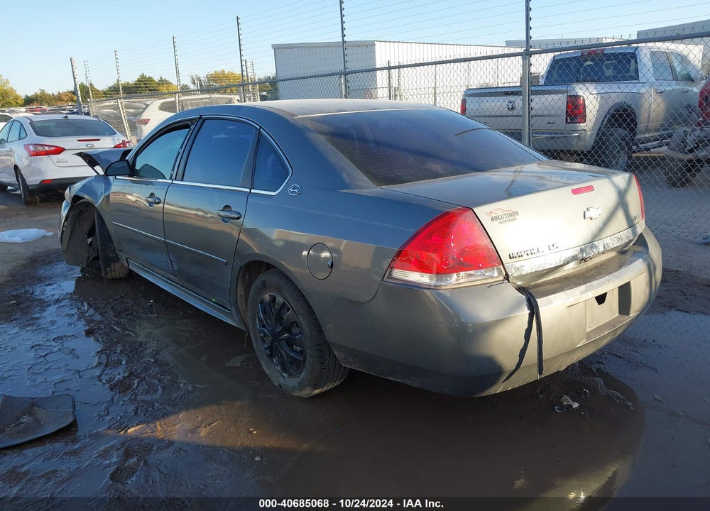 2009 CHEVROLET IMPALA LS VIN: 2G1WB57K691263113