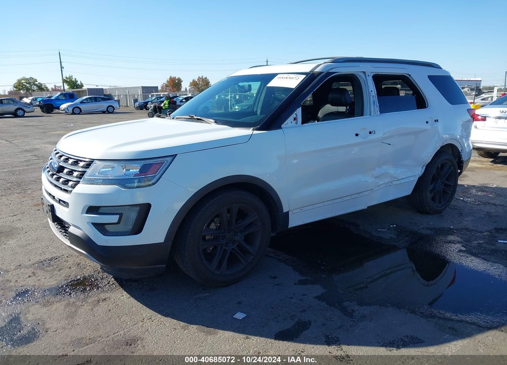 2016 FORD EXPLORER XLT VIN: 1FM5K7D85GGC34446