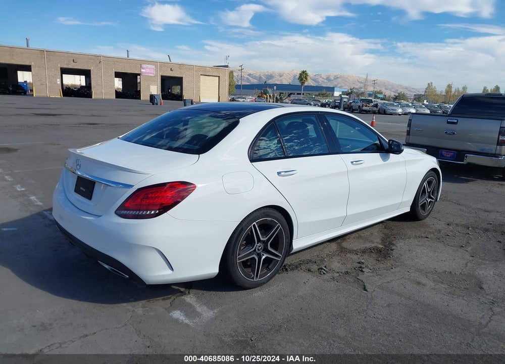 2021 MERCEDES-BENZ C 300 SEDAN VIN: W1KWF8DB1MR614095
