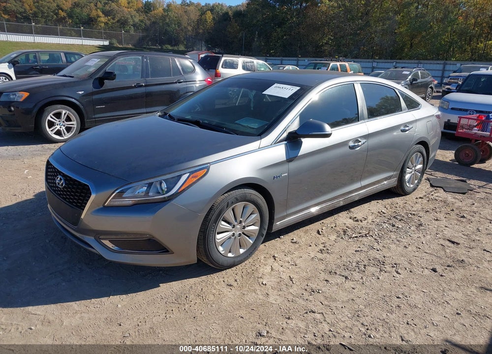2017 HYUNDAI SONATA HYBRID SE VIN: KMHE24L35HA068776