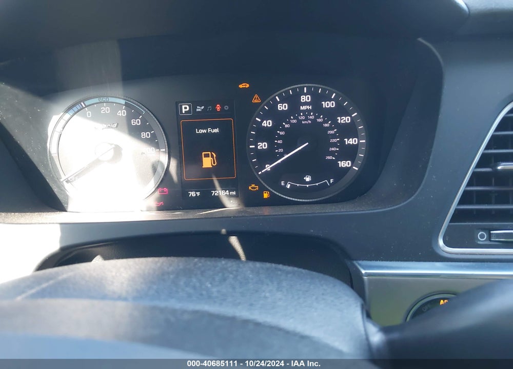 2017 HYUNDAI SONATA HYBRID SE VIN: KMHE24L35HA068776