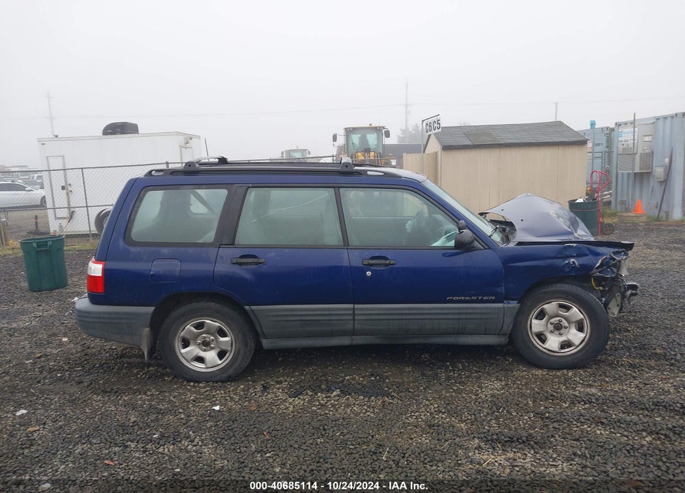 2002 SUBARU FORESTER L VIN: JF1SF63542H753039