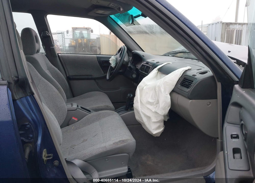 2002 SUBARU FORESTER L VIN: JF1SF63542H753039